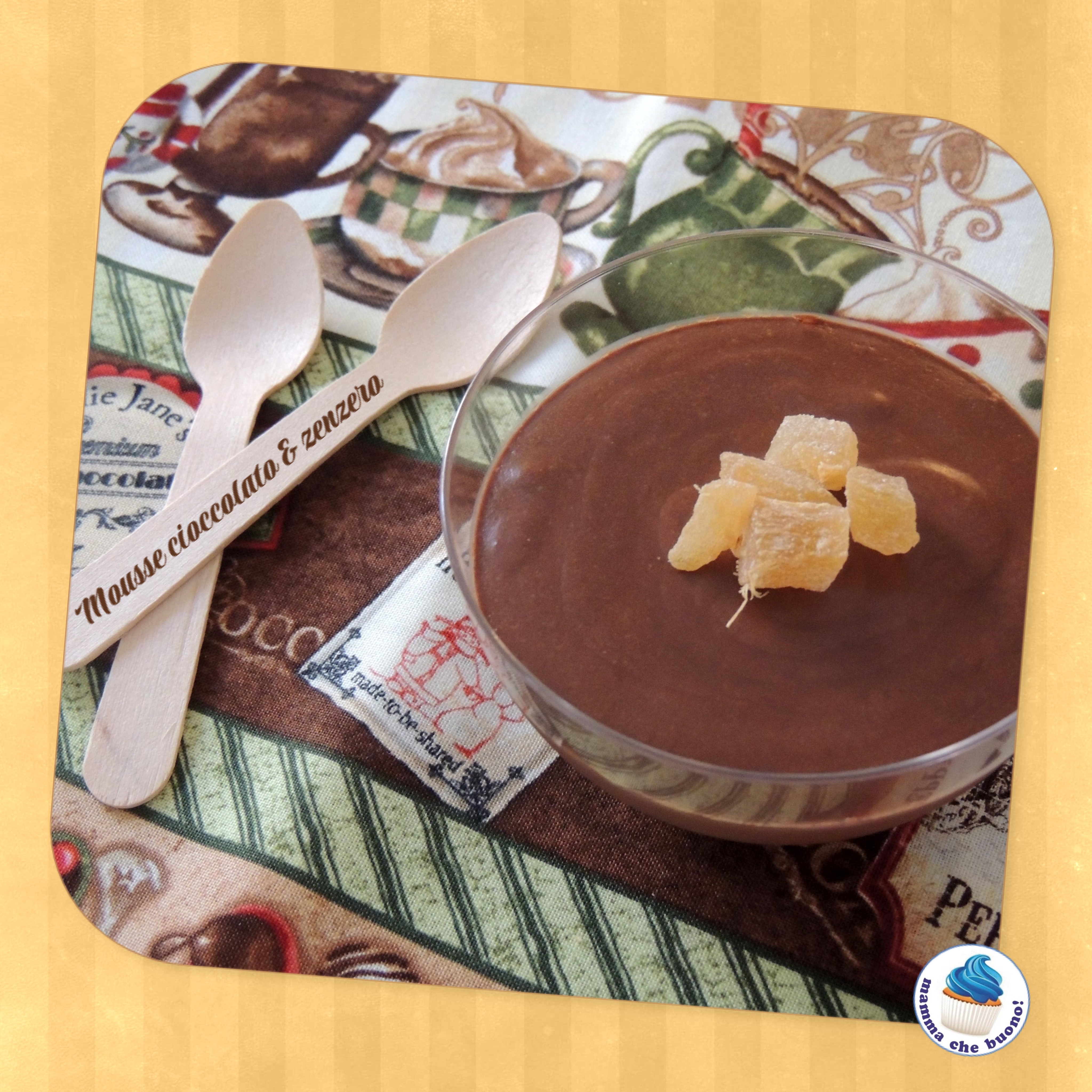 mousse al cioccolato e zenzero 2