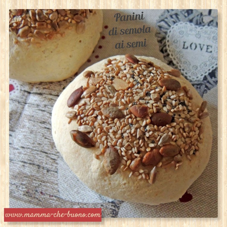panini di semola ai semi