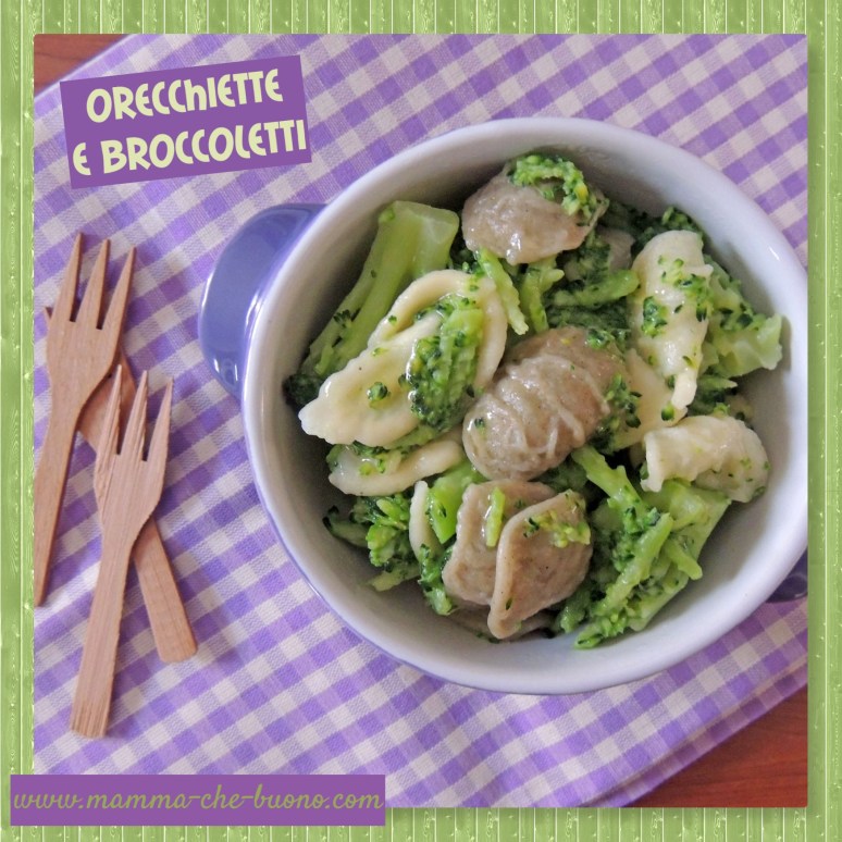 orecchiette e broccoletti ok