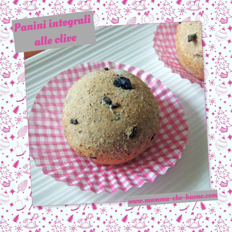 panini integrali alle olive natale