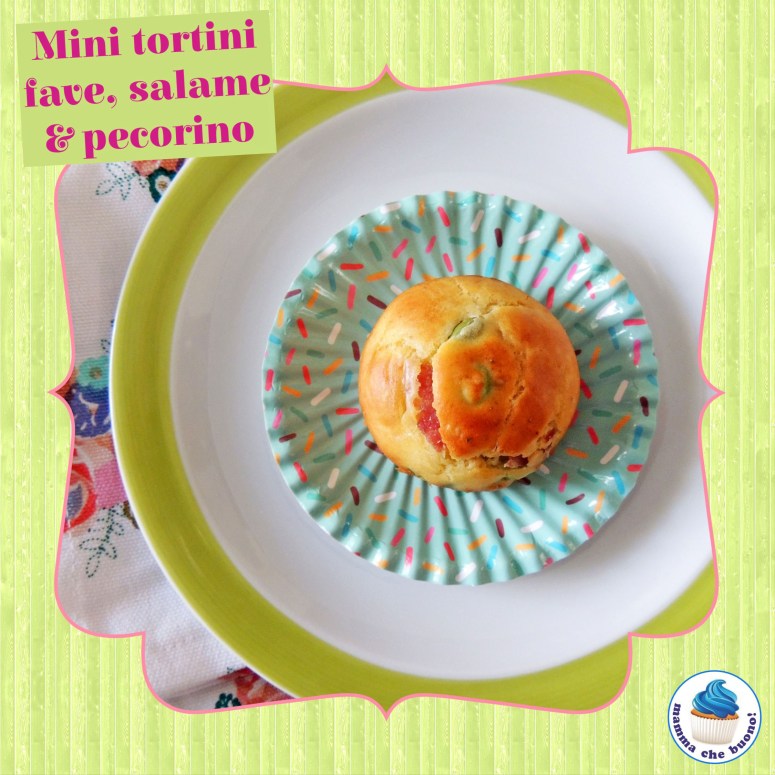 mini tortini fave salame e pecorino
