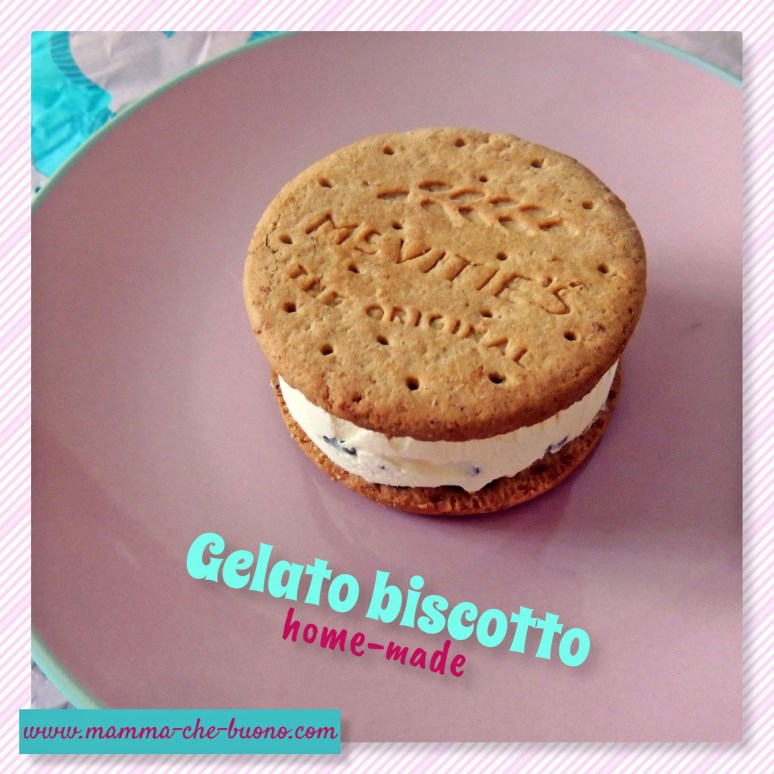 gelato biscotto home-made