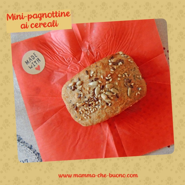 mini pagnottine ai cereali 2