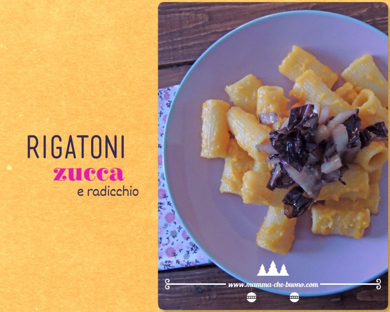 rigatoni zucca e radicchio3