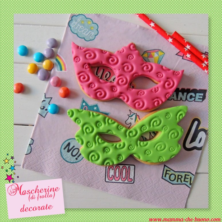 mascherine di frolla decorate