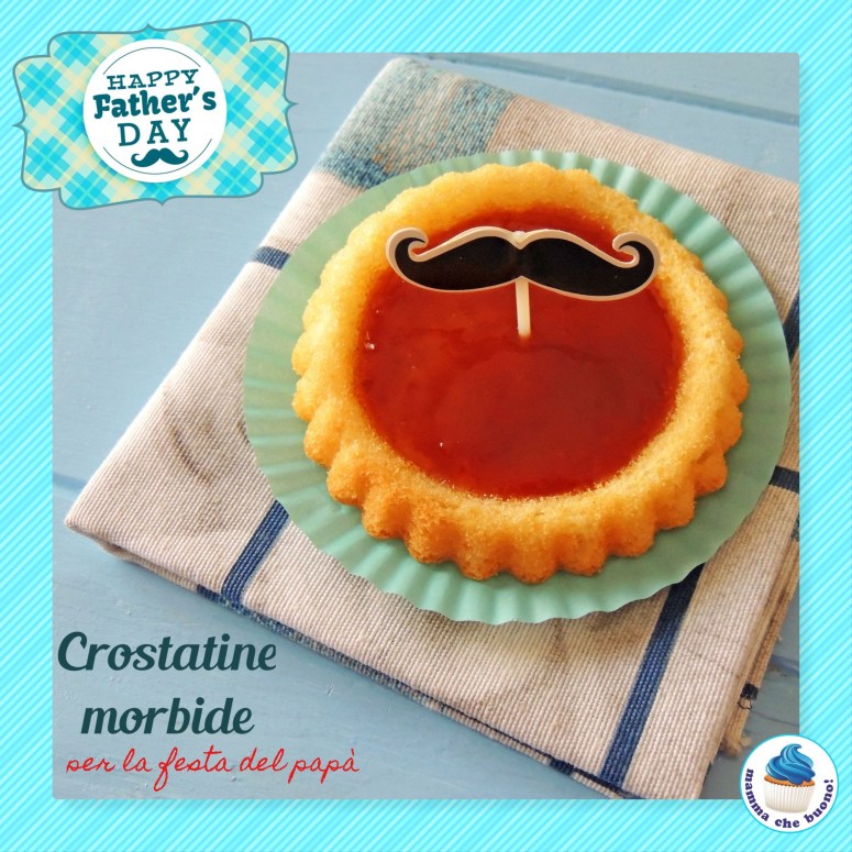 crostatina morbide per la festa del papà marmellata