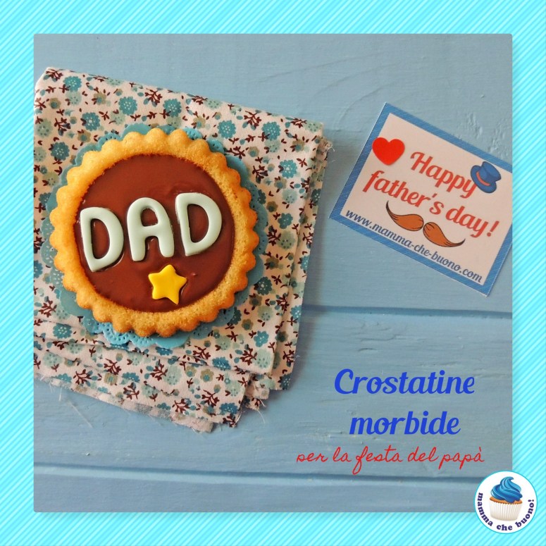 crostatine morbide per la festa del papà nutella