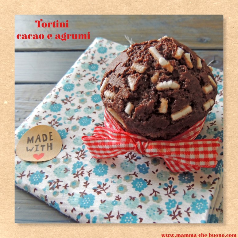 tortini cacao e agrumi
