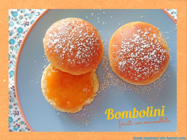 bombolini farciti con marmellata