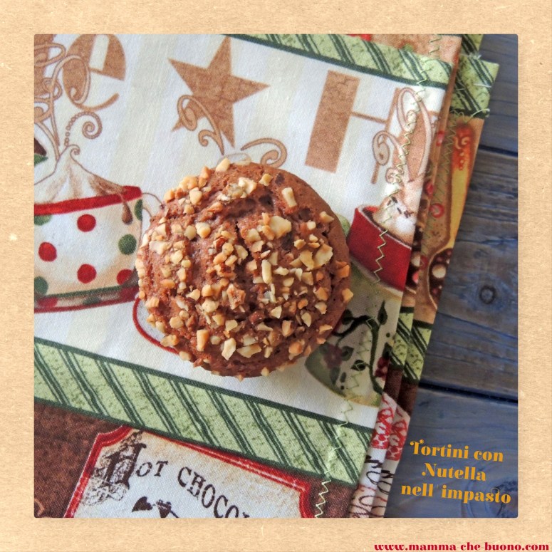 tortino con nutella nell impasto