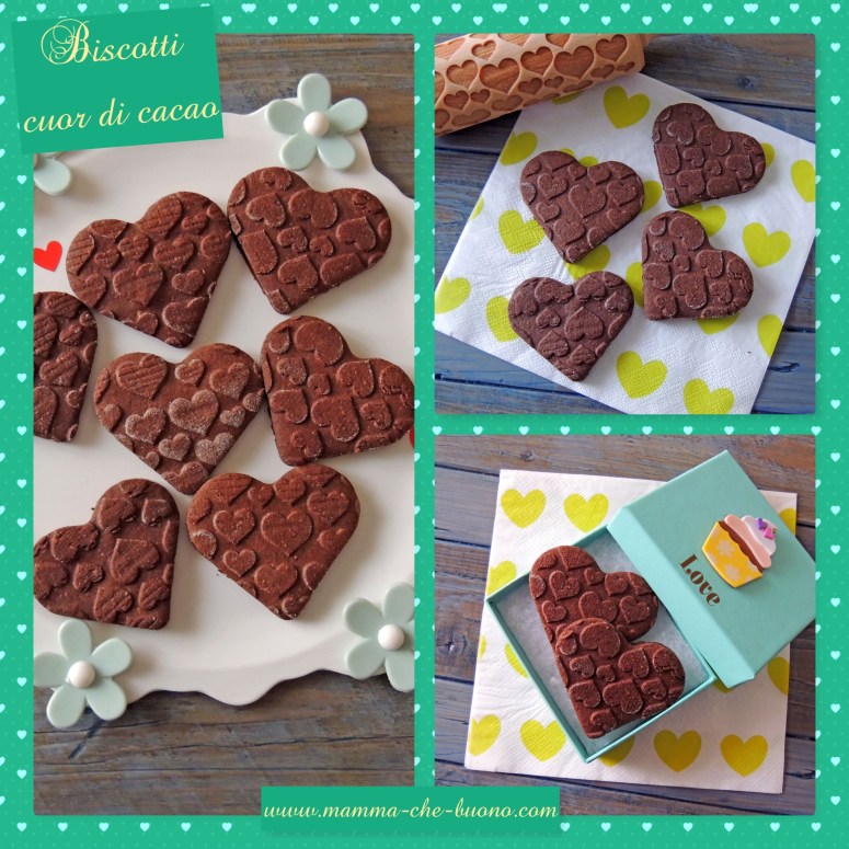 biscotti cuor di cacao