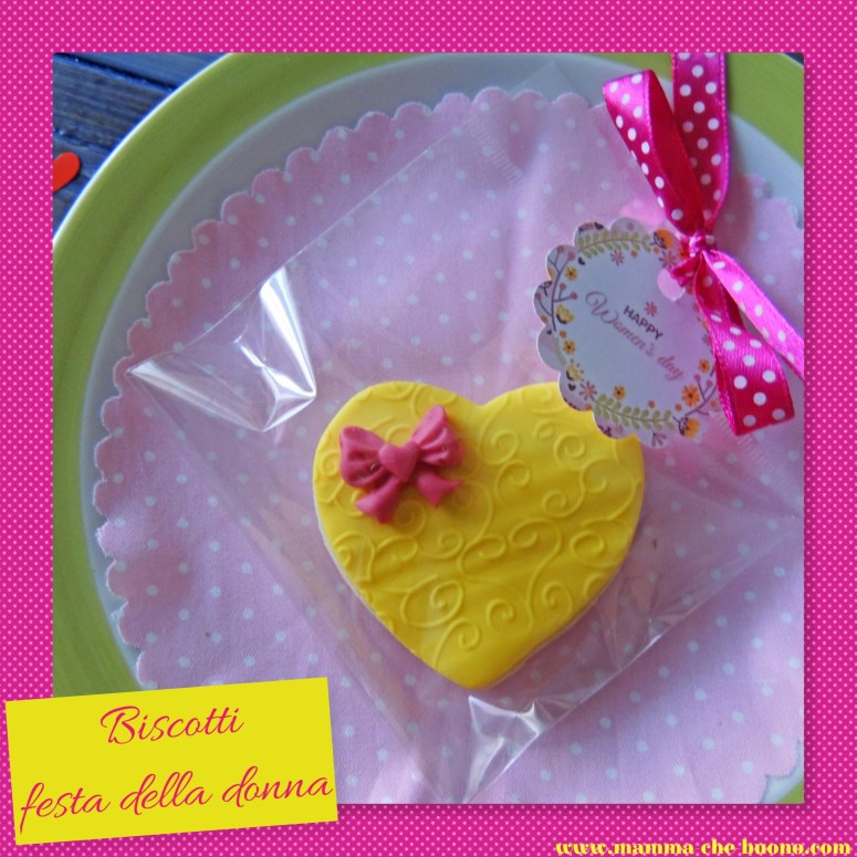 biscotti festa della donna confezione