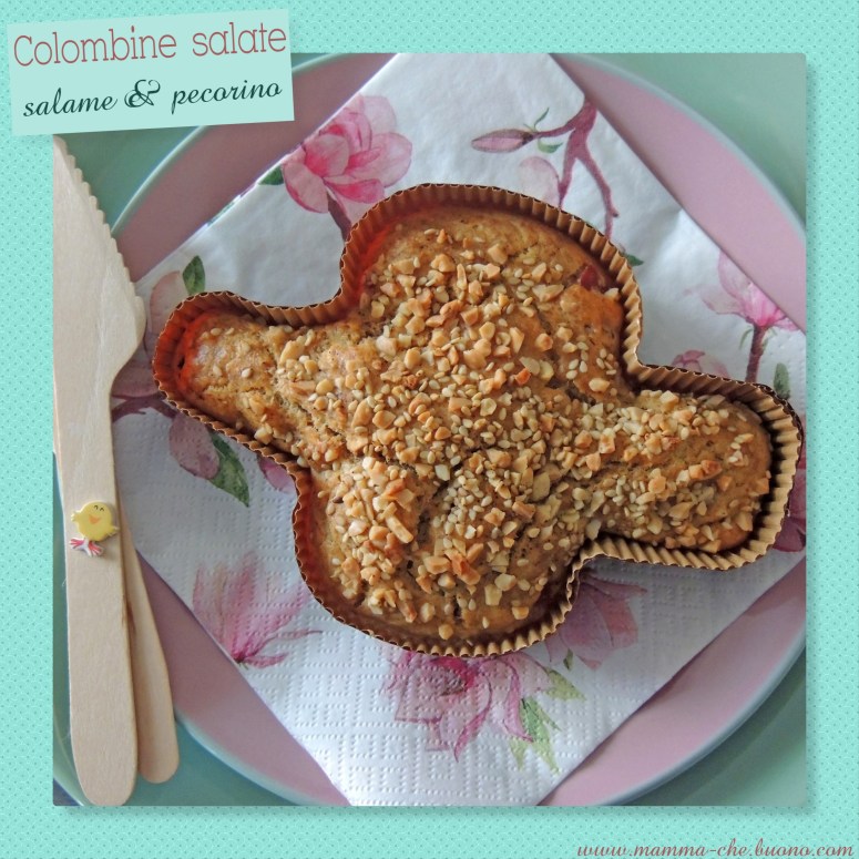 colombine salate salame e pecorino