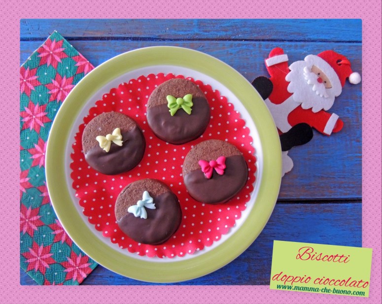 biscotti doppio cioccolato