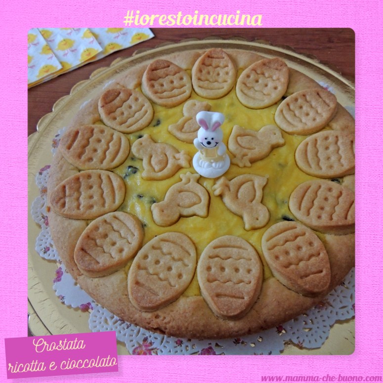crostata ricotta e cioccolato