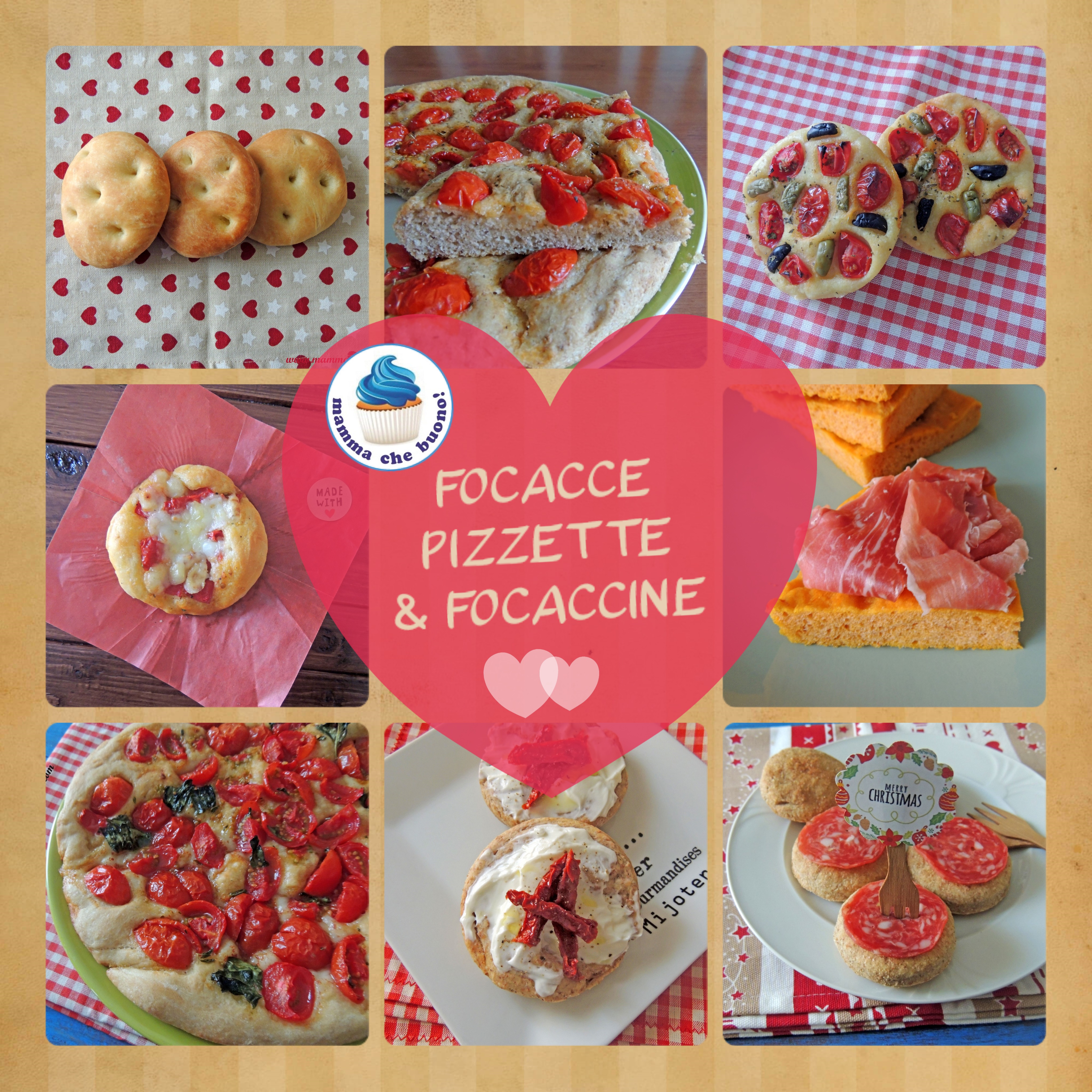 focacce pizzette e focaccine